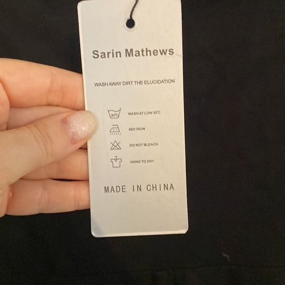 Sarin Mathews off the shoulder hi-lo dress size small - Picture 9 of 9